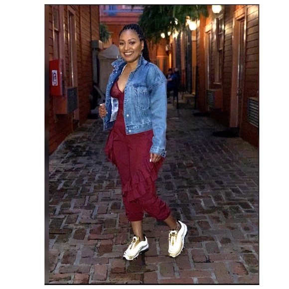 ASOS Ruffle Joggers - Picture 6 of 7